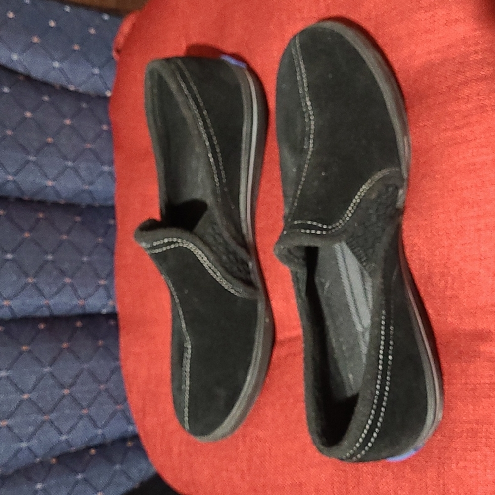 Suede shoes